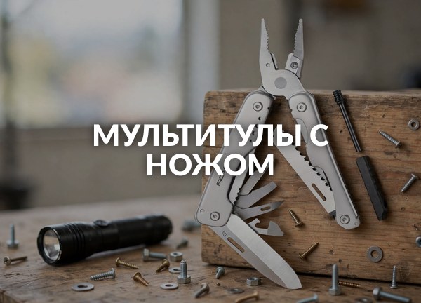 Мультитулы с ножом