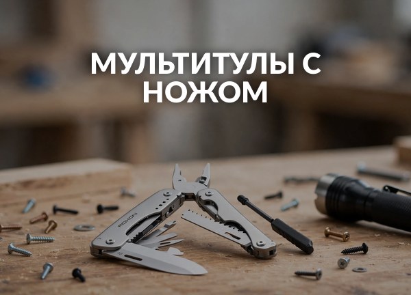Мультитулы с ножом