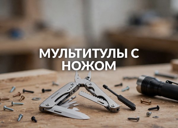 Мультитулы с ножом