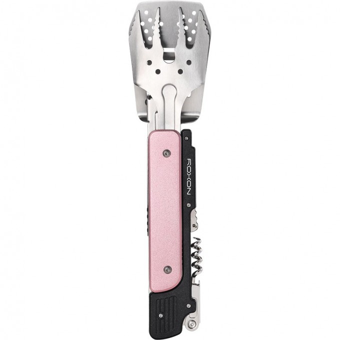 Компактный набор для барбекю ROXON S601 (6 в 1) розовый S601Pink Компактный набор для барбекю ROXON S601 (6 в 1) розовый S601Pink